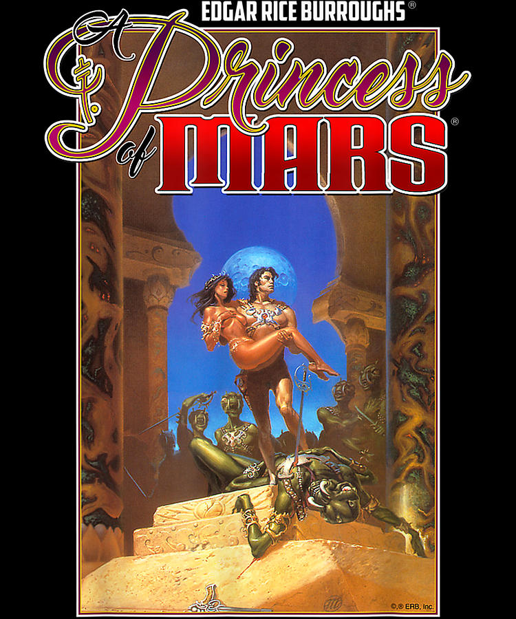 A Princess Of Mars Mixed Media By Edgar Rice Burroughs Fine Art America 1108