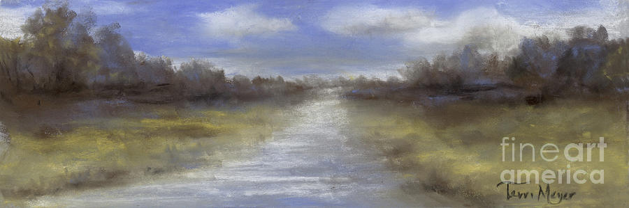 A Quiet Landscape Painting by Terri  Meyer