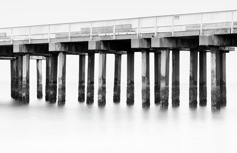 A quiet moment on the pier Photograph by Cate Franklyn A quiet moment on the pier Photograph by Cate Franklyn