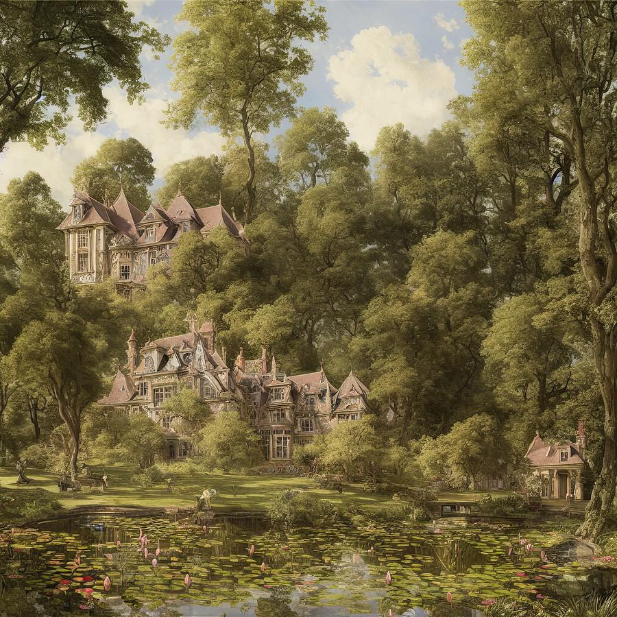 A Quite Place Digital Art by Sterling and Thorn A Quite Place Digital Art by Sterling and Thorn