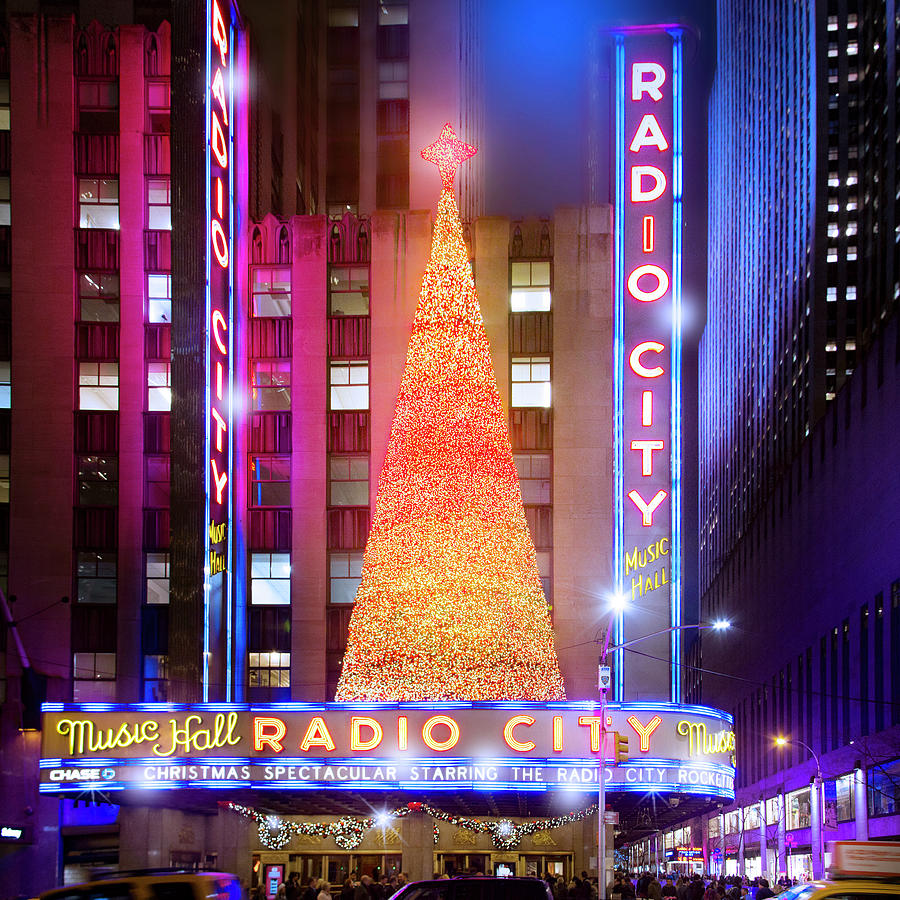 A Radio City Music Hall Holiday Photograph by Mark Andrew Thomas