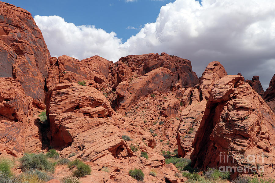 A Ragged Valley of Fire Landscape Photograph by Christiane Schulze Art And Photography