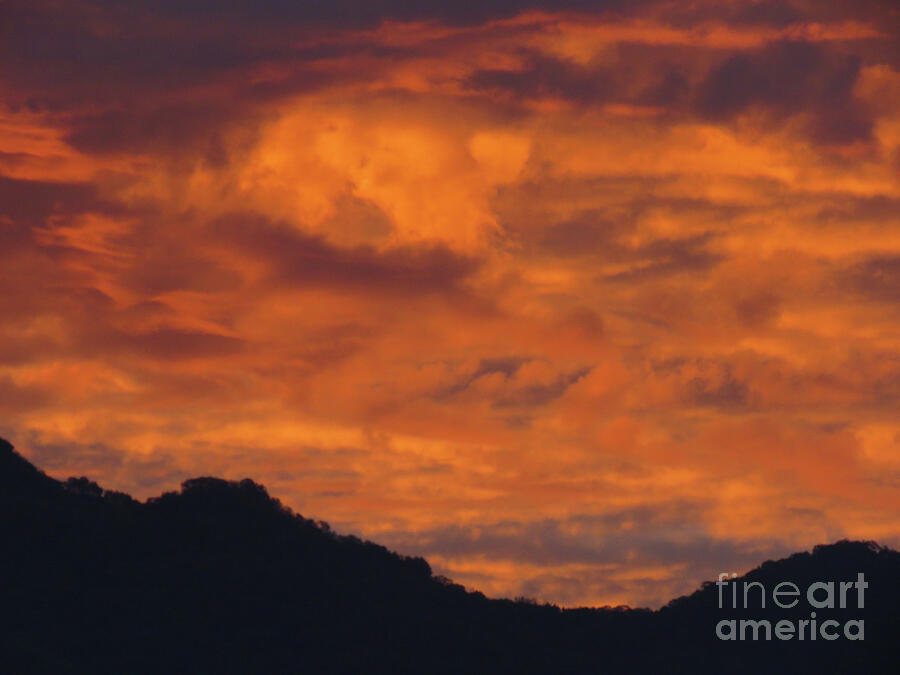 A Raging Sky Photograph by Mary Mikawoz A Raging Sky Photograph by Mary Mikawoz