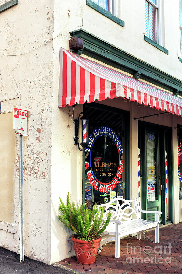 A Real Barber Shop In Savannah Georgia John Rizzuto 