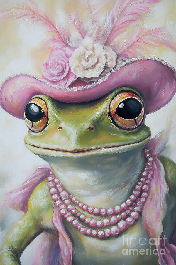 A Real Garden Charmer Painting by Tina LeCour A Real Garden Charmer Painting by Tina LeCour