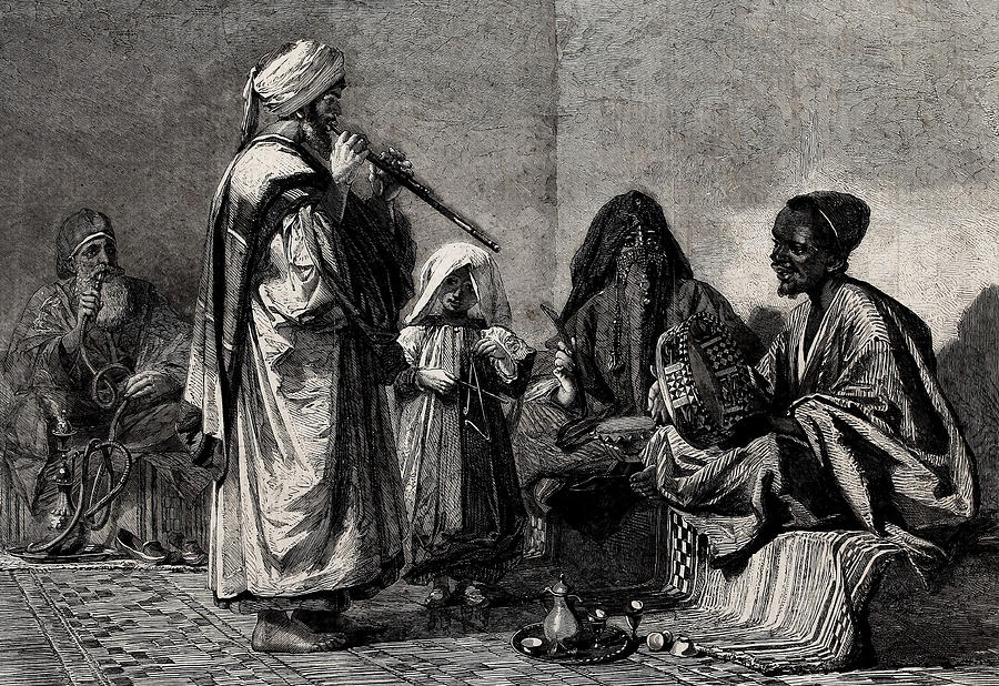 A Rehearsal Cairo Drawing by Horace Harral - Fine Art America