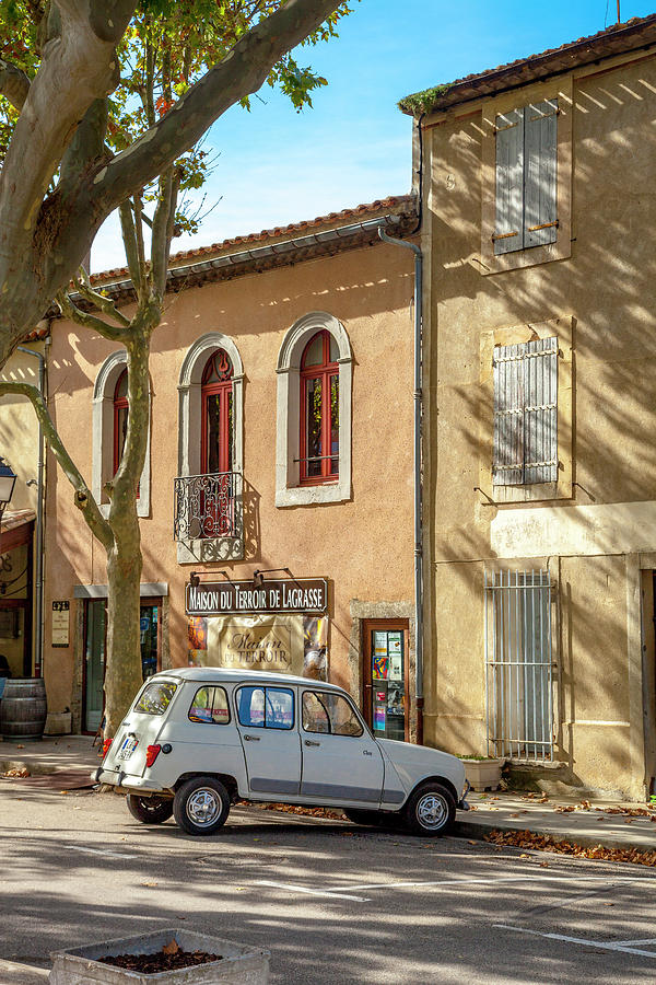 A Renault in Lagrasse Photograph by W Chris Fooshee