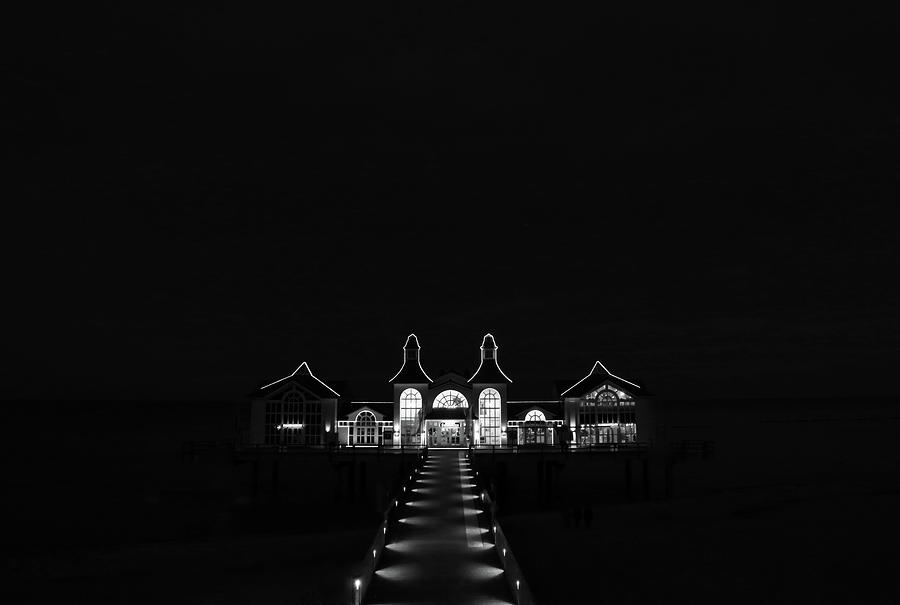 A Restaurant on a Jetty Photograph by Angelika Vogel