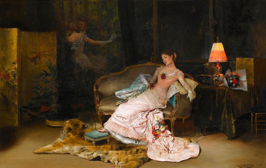 Music Painting - A Reverie During The Ball by Mountain Dreams