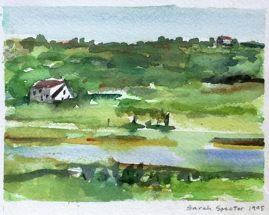 Block Island Series, 1 / 35 Painting by Sarah Spector Block Island Series, 1 / 35 Painting by Sarah Spector