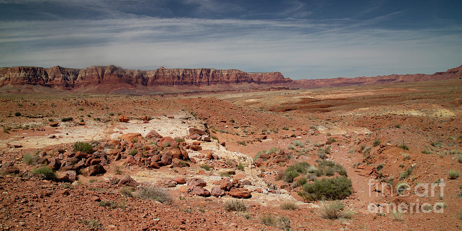 A Rocky Draw off of Highway 89A, Northern Arizona Panorama Photograph by Garry McMichael
