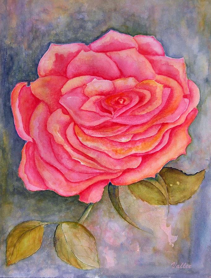 A Rose is a Rose Painting by Vallee Johnson
