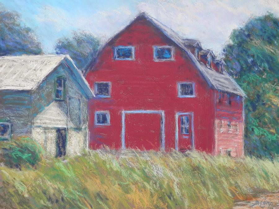 A Rural Scene Pastel by Michael Camp