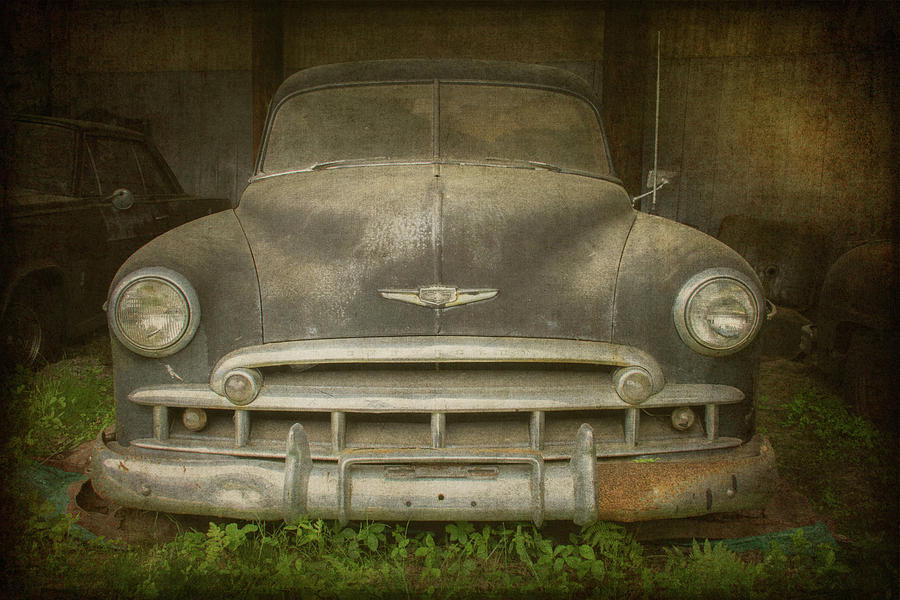 A Rusty Car In A Rusty Barn Photograph by Guy Whiteley