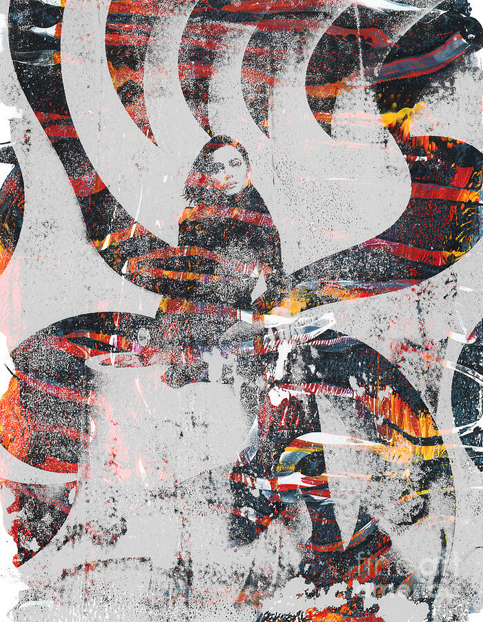 A Seated Figure Digital Art by Laura L Leatherwood A Seated Figure Digital Art by Laura L Leatherwood