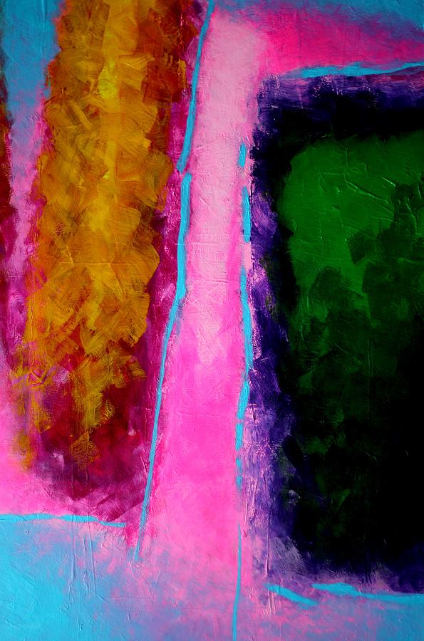 Abstract Painting - A Sense of Space III by John  Nolan