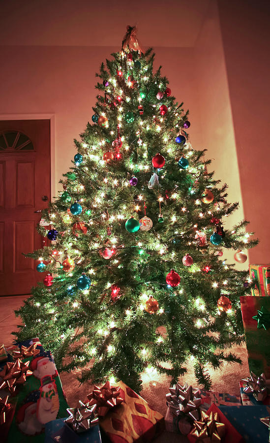 A Shining Christmas Tree and Presents Photograph by Derrick Neill ...