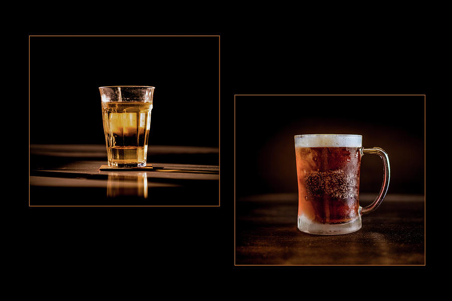 A Shot And A Beer Photograph by Dale Kincaid