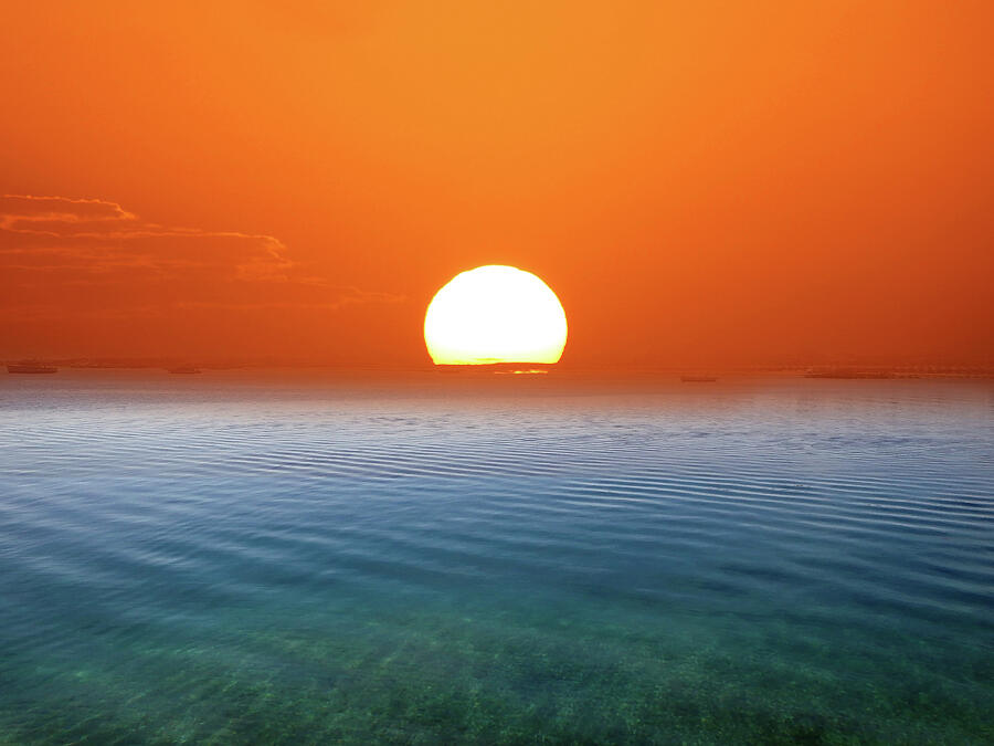 A Silent And Peaceful Sunset Photograph by Johanna Hurmerinta