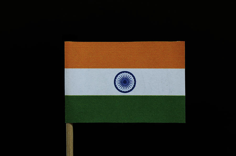 Flag of India Photograph by Vaclav Sonnek