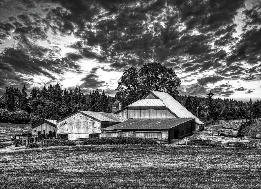 Barn Photograph - A Slice of Rural Oregon by Mountain Dreams