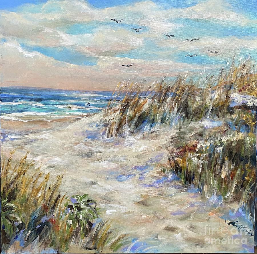 A Slight Breeze Painting by Linda Olsen