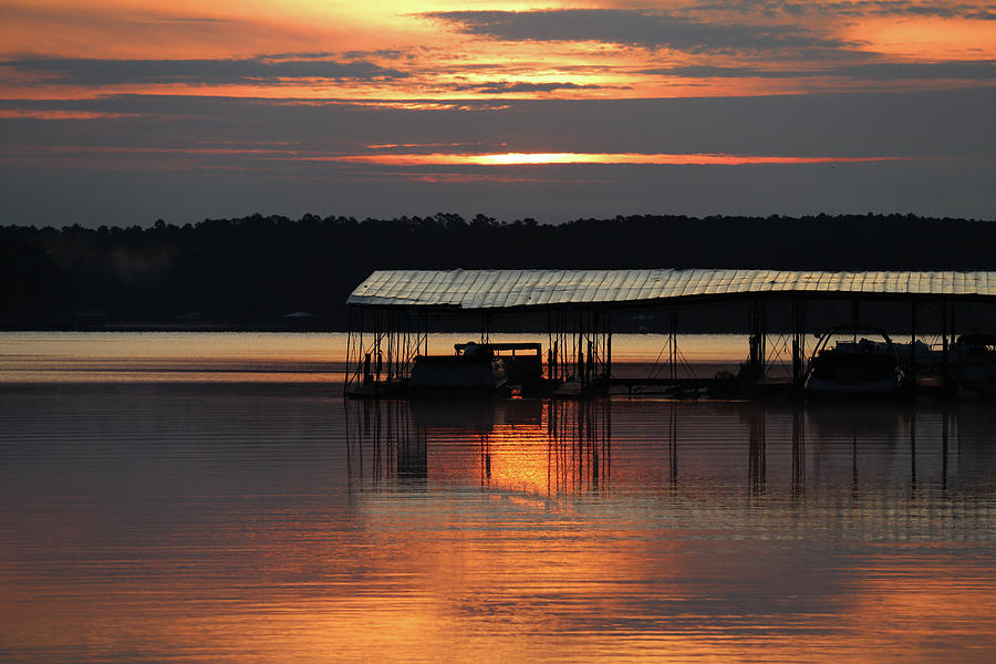 A Sliver Lake Sunrise Photograph by Ed Williams