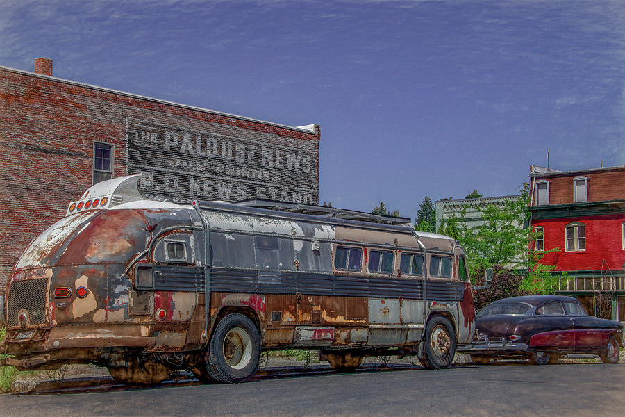 A Small Towns Treasures, Palouse Photograph by Marcy Wielfaert