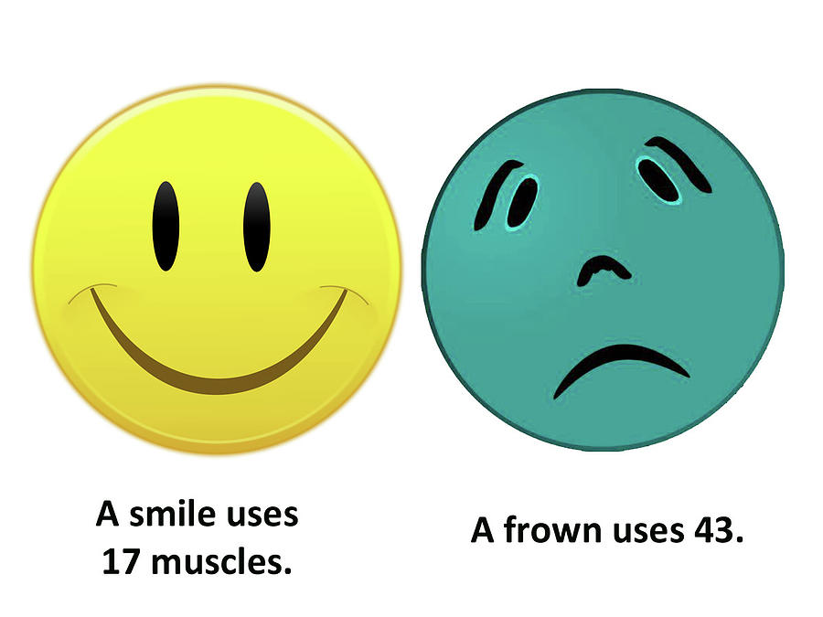 Facial Muscles When Forming A Smile Or Frown