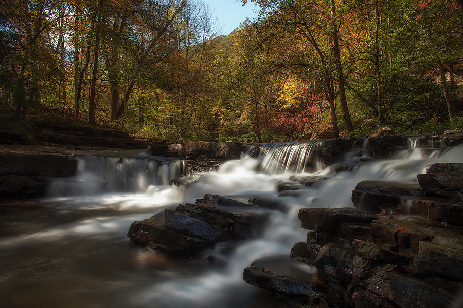 Waterfall Photograph - A Soft Interlude by Fred Wolfe