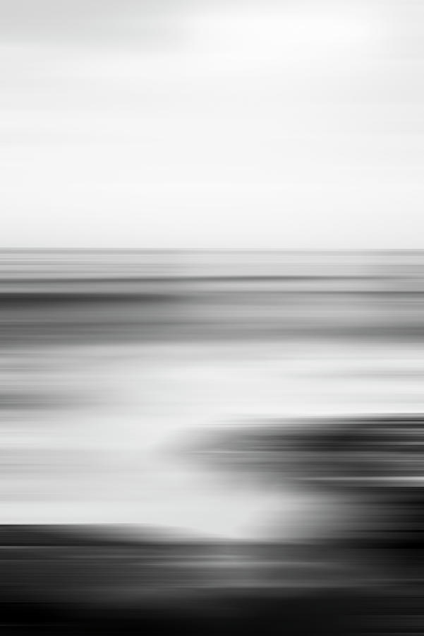 A Softness Of The Sea Monochrome Photograph by Joseph S Giacalone