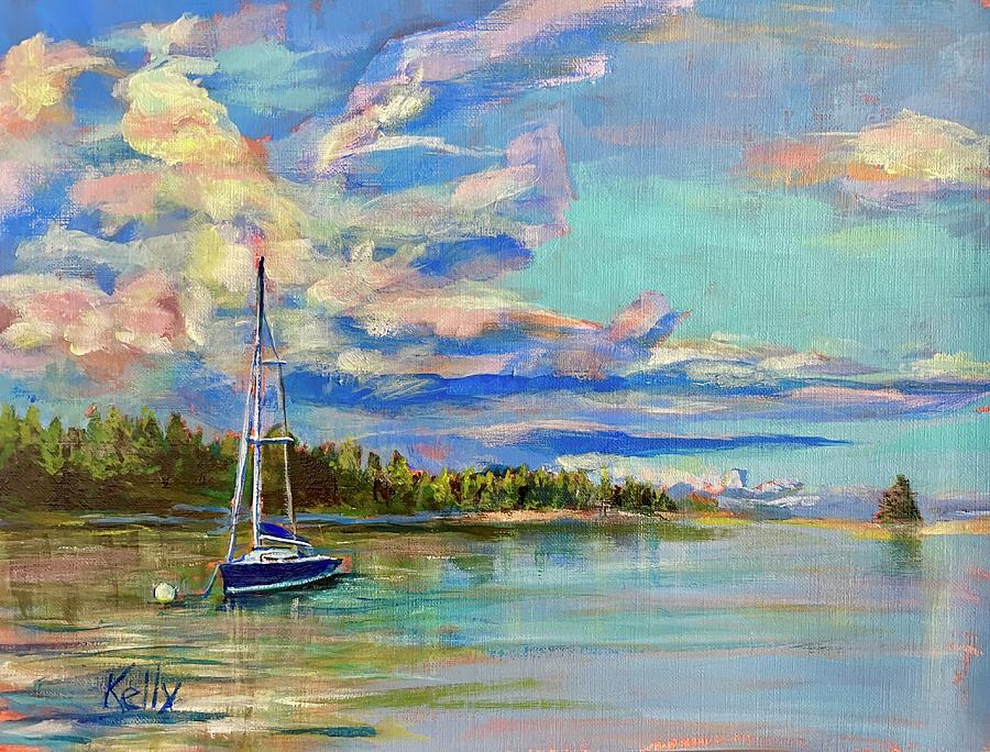 A Special Harbor Painting by Kelly Smith