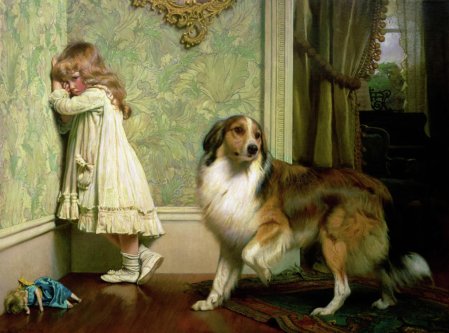 Charles Burton Barber Painting - A Special Pleader, 1893 by Charles Burton Barber