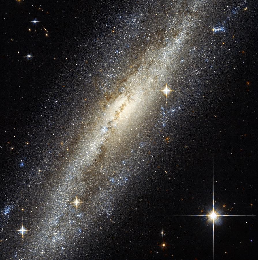 A Spiral in Andromeda Photograph by Nasa - Esa