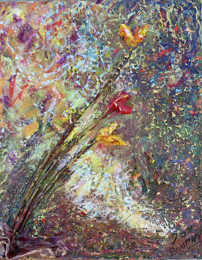 A Splash Of Autumn Painting by Joe Bourne