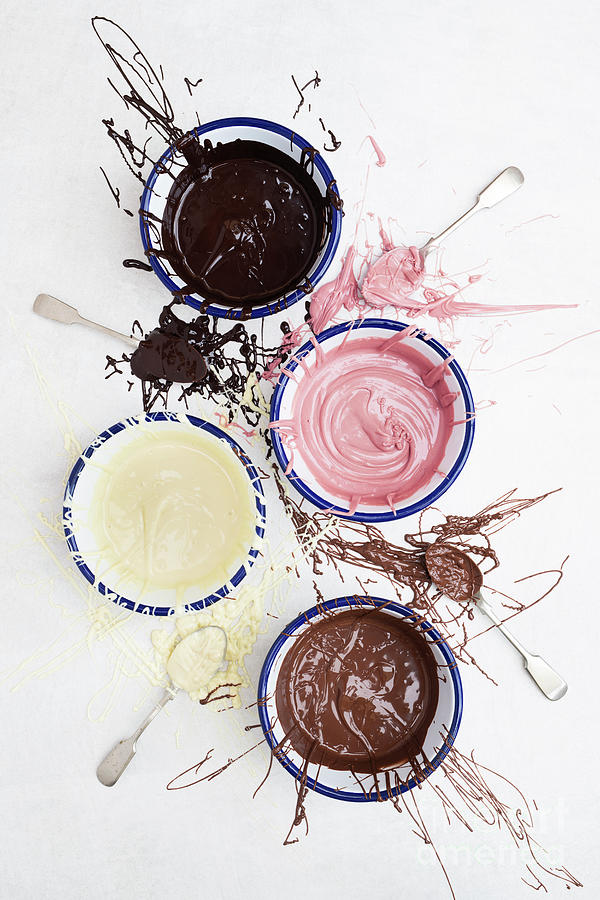 A Splattering of Chocolate Photograph by Tim Gainey