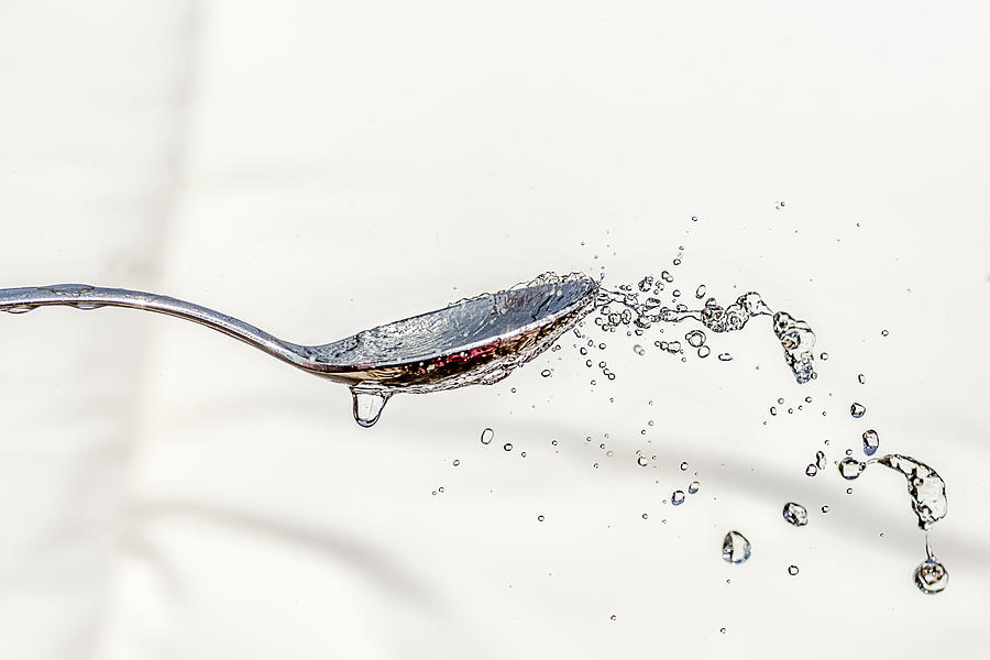 Water Spoon Photograph by Wolfgang Stocker