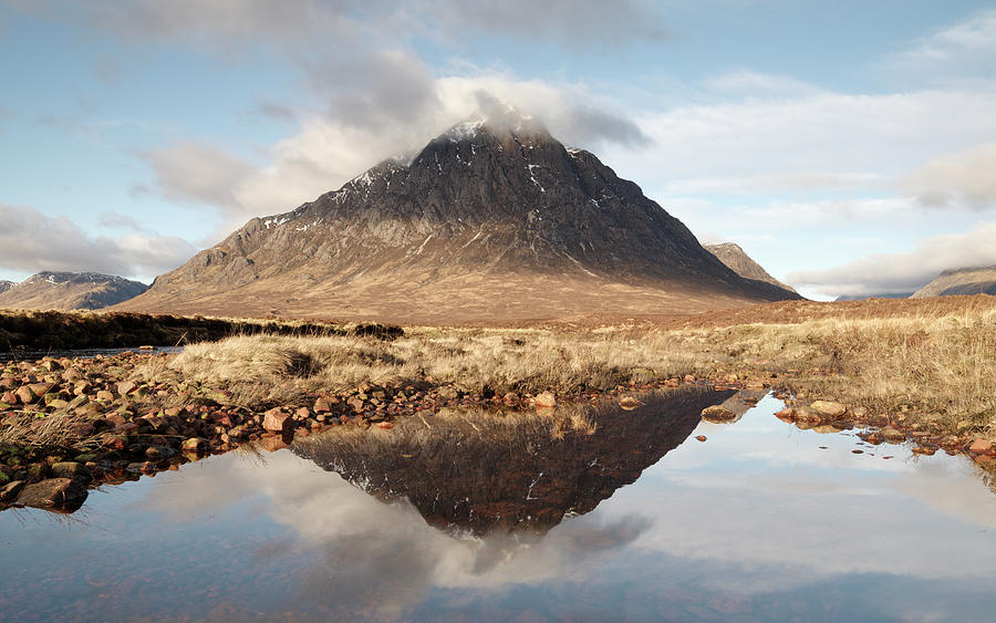 A spring morning in Glencoe Photograph by Stephen Taylor