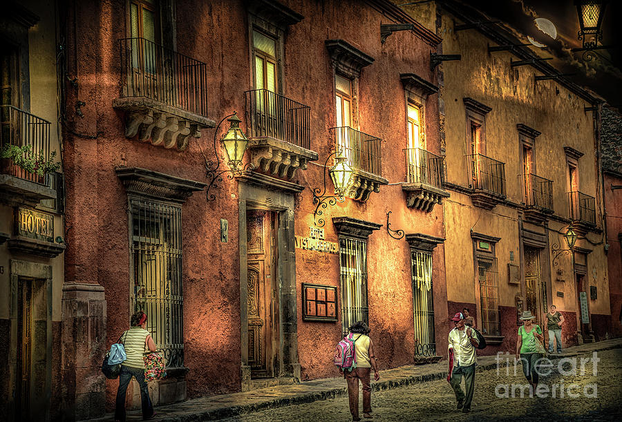 A Street in Centro Photograph by Barry Weiss
