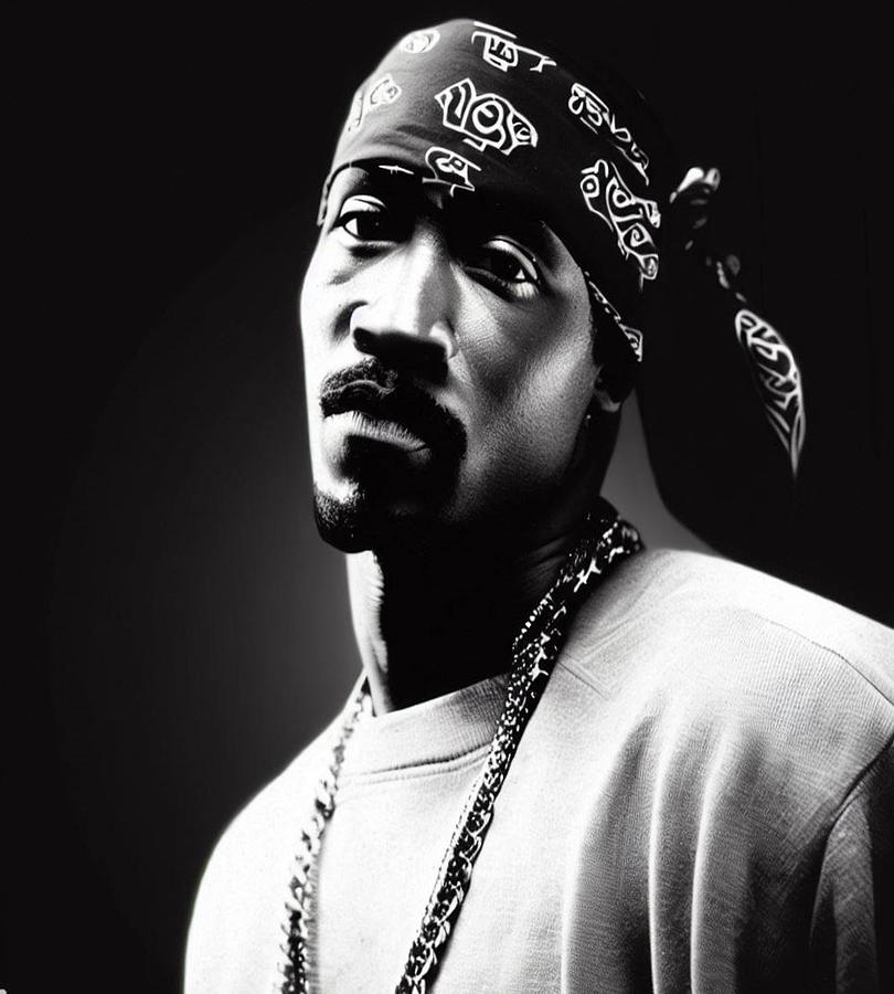 A Stunning Wall Art Tribute to Tupak Shakur Digital Art by Artisto ...