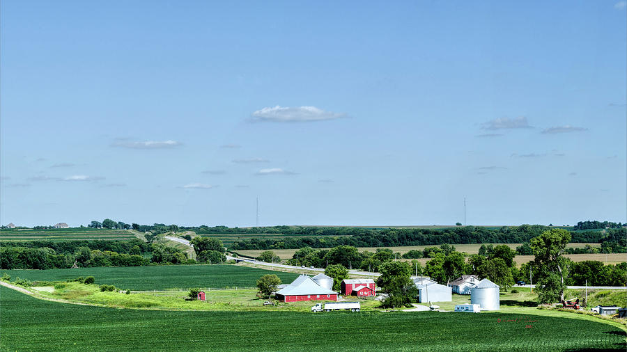 A Summer Day In Iowa Photograph by Ed Peterson