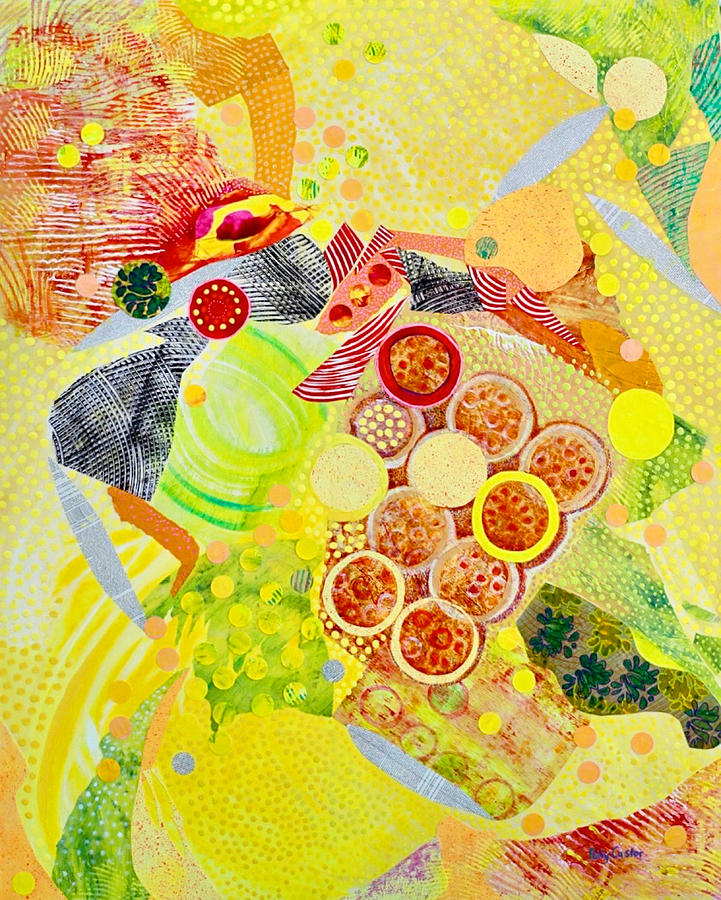 A Summer Picnic Painting by Polly Castor