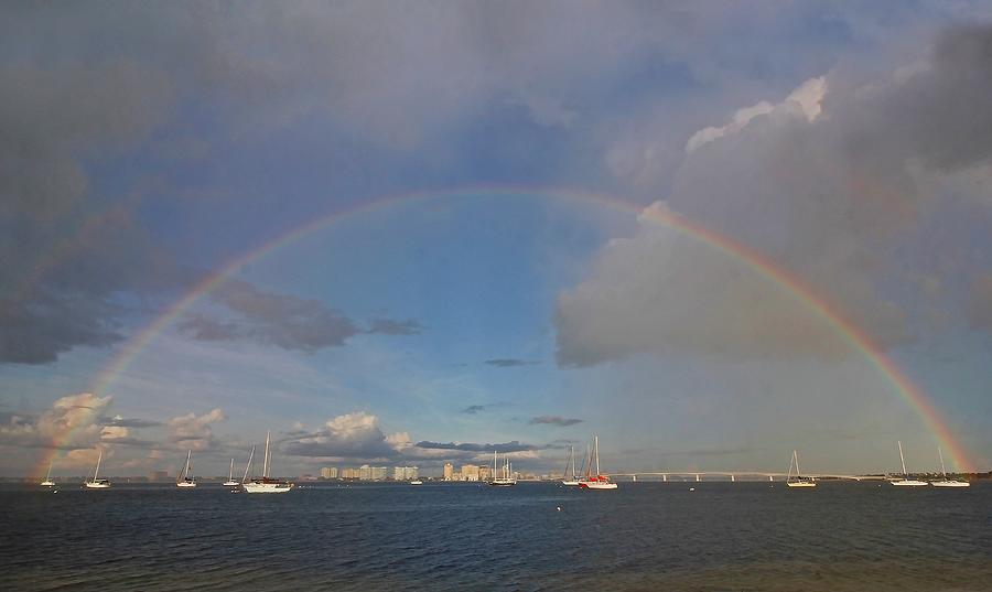 A Summer Rainbow Photograph by HH Photography of Florida | Fine Art America