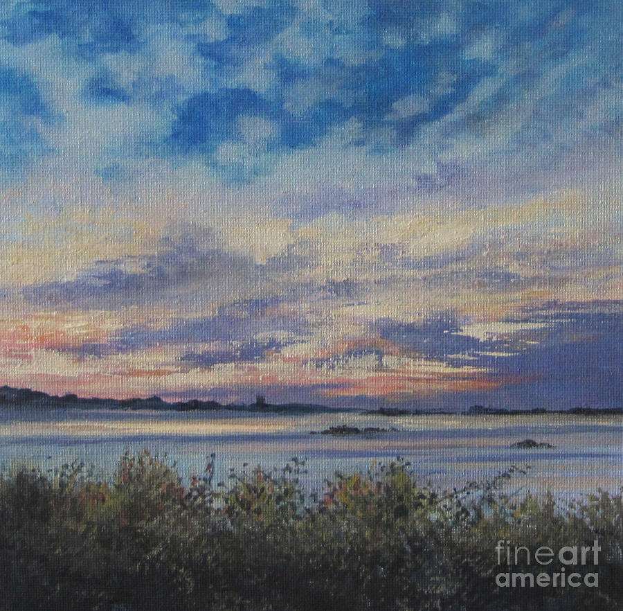 A Summers Evening  Painting by Valerie Travers