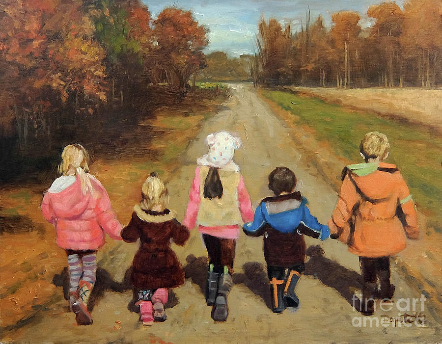 A Sunny Day Painting by Kathryn Donatelli