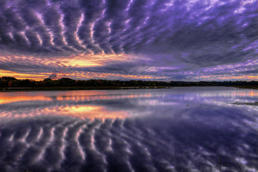 A Sunrise Opening Over Wausau Photograph by Dale Kauzlaric