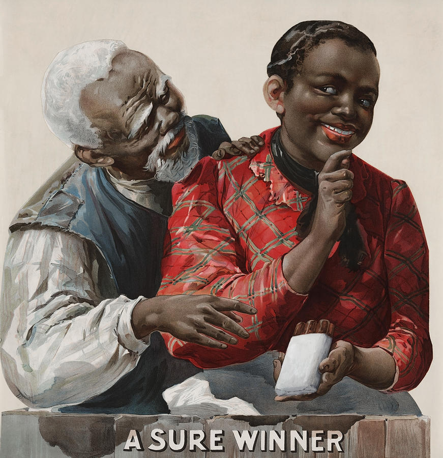 A Sure Winner - Vintage Cigar Ad - 1895 Painting by War Is Hell Store
