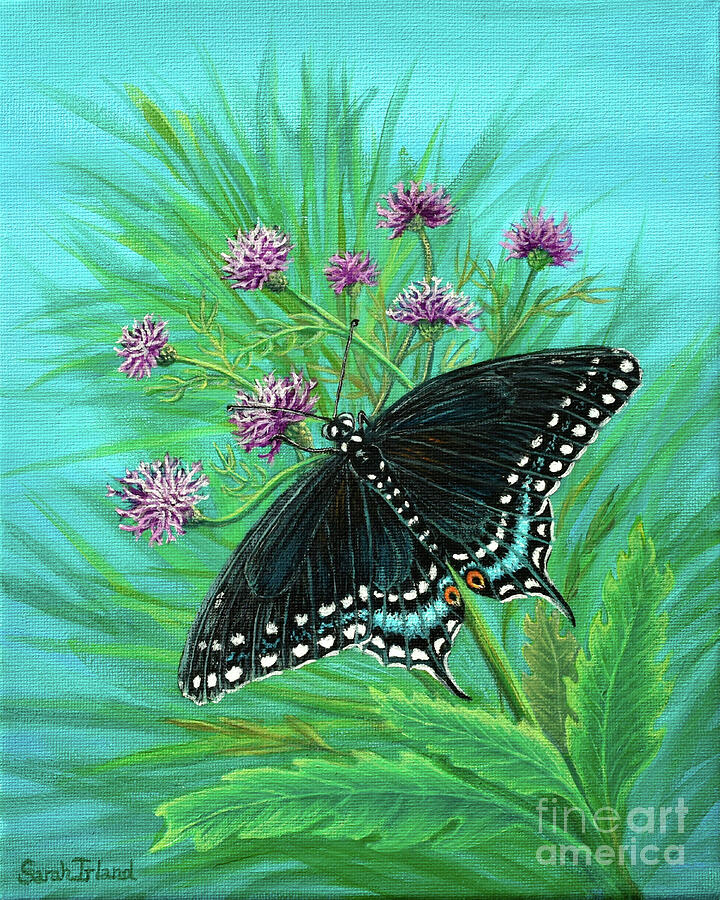 A Swallowtail for Deanna Painting by Sarah Irland