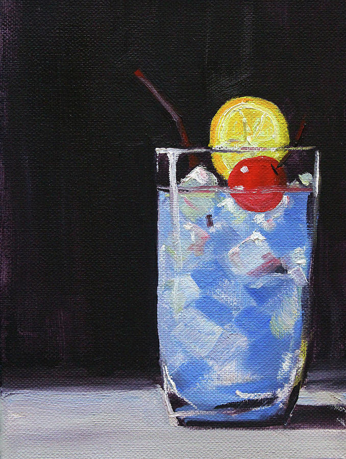 A Tall Cold One Painting by Nancy Merkle