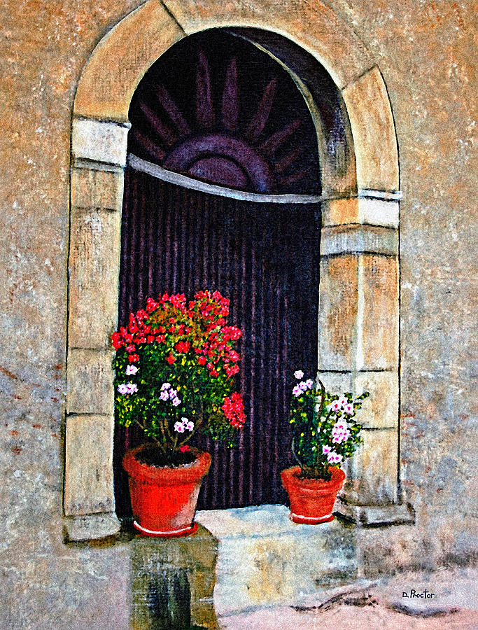 A Taste of Italy Painting by Donna Proctor